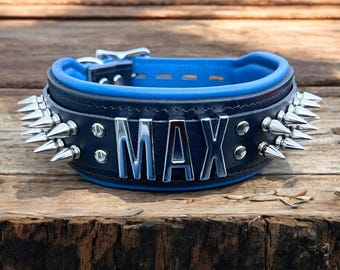 good boy Collar l Real Leather Collar Choker l Custom Made Puppy Play Collar  Personalised Pup Collar l Pup Gear Collar Puppy Pride 50mm