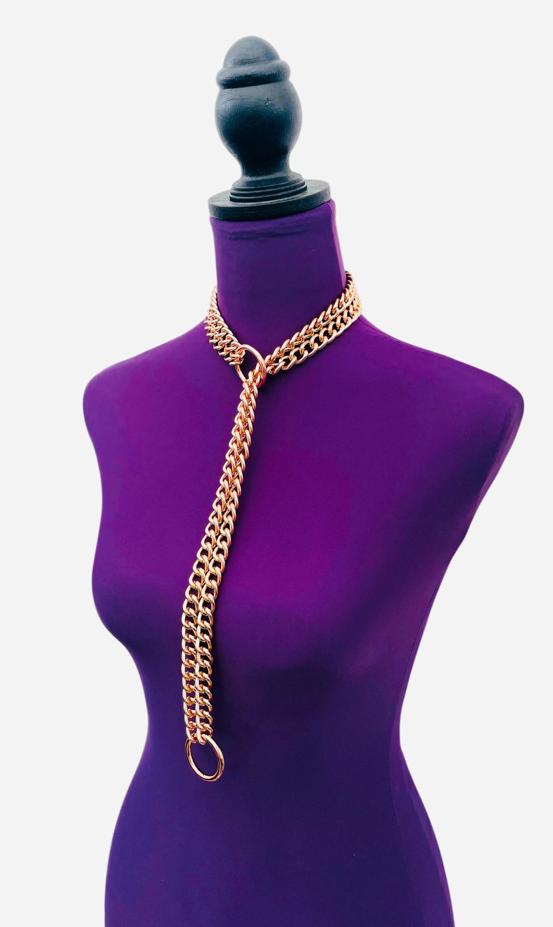 Slip Chain Choker | Necklace | Choker Necklace | Nickel Free Rose