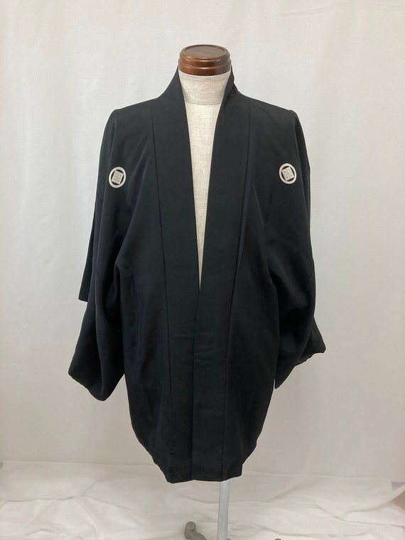 Antique Japanese Men's Haori Jacket / Vintage Japanese Etsy