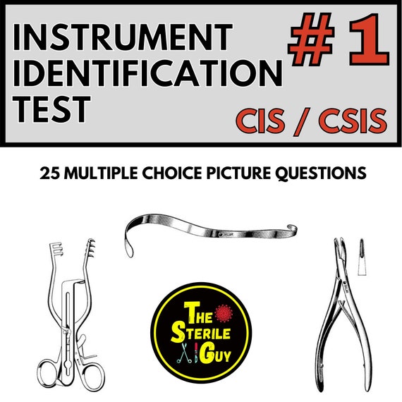 Instrument Identification Exam 1 Sterile Processing Etsy