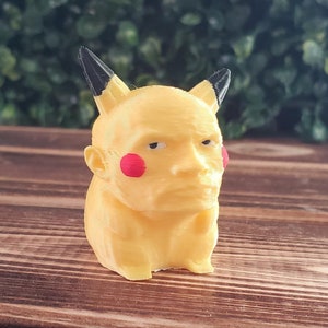 The "Rockachu" Pikachu x The Rock 3D Printed Figure