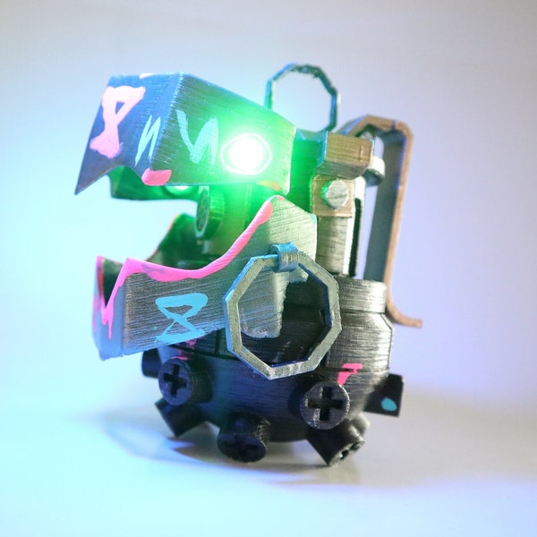 Réplica impresa en 3D del Arcano Chomper de Jinx