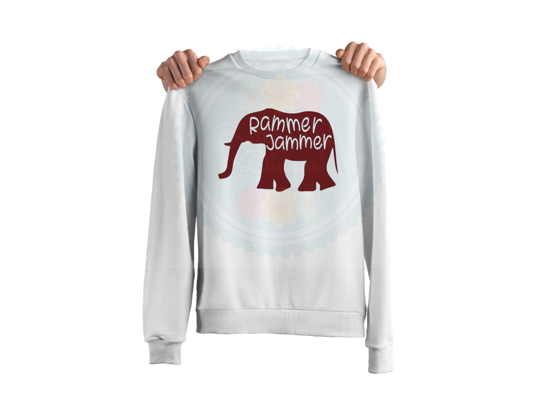 Rammer Jammer Sweatshirt, Rammer Jammer Hoodie, Bama Shirt, Alabama Shirt, Roll Tide Shirt, Big 