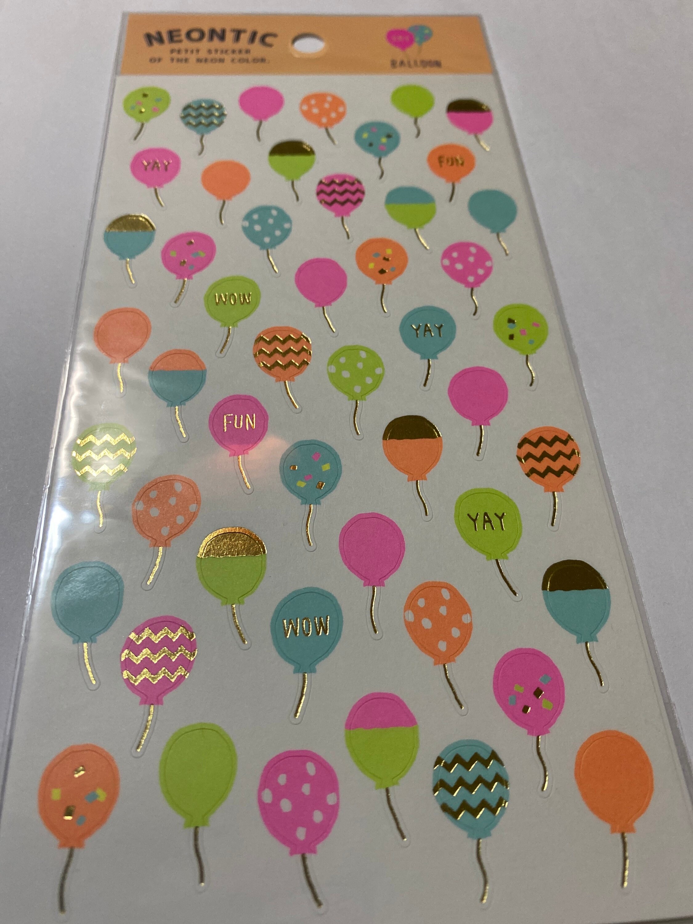 Balloon Sticker Etsy