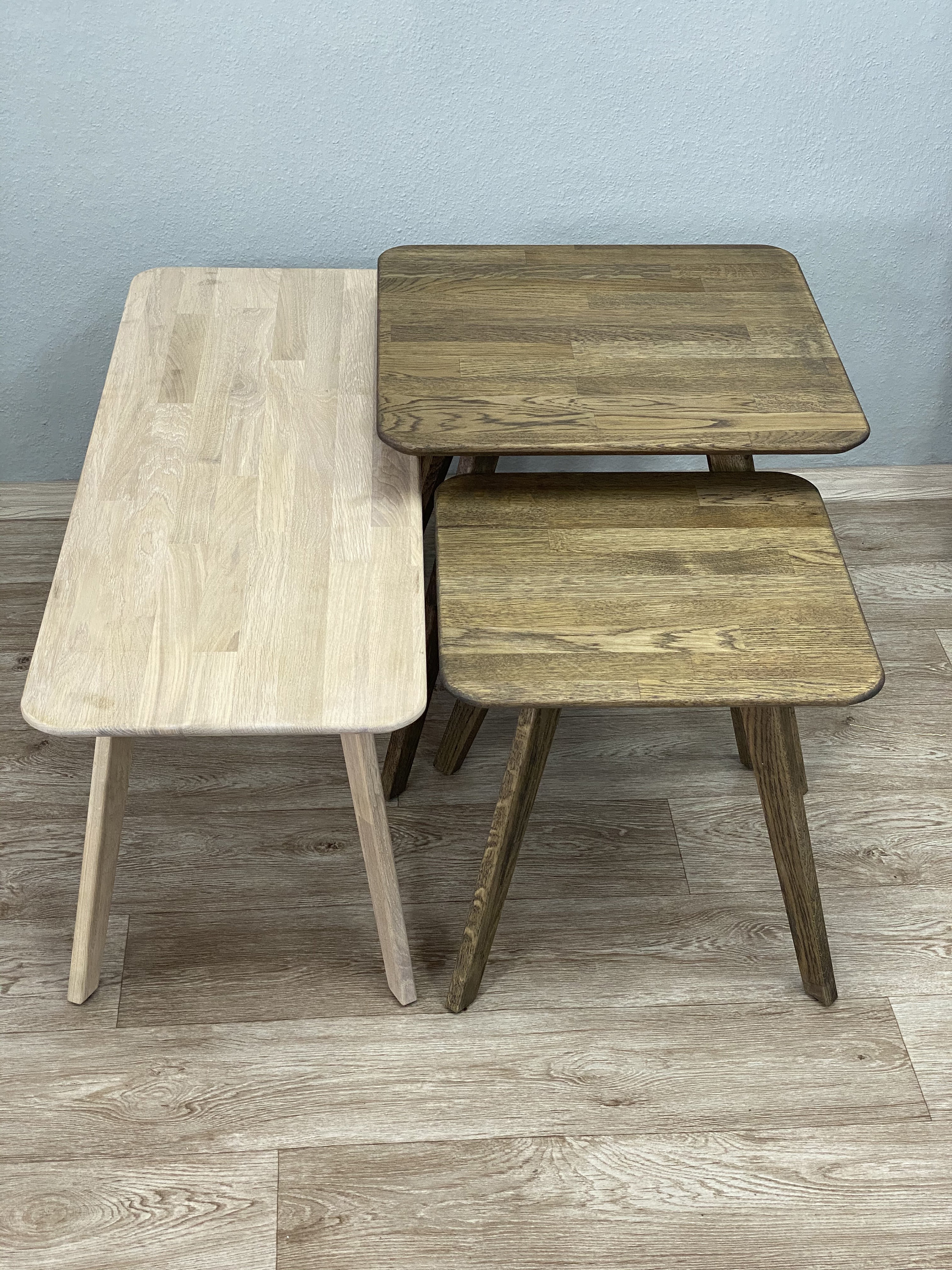 Bleached coffee table oak Rectangular coffee table Oak Etsy