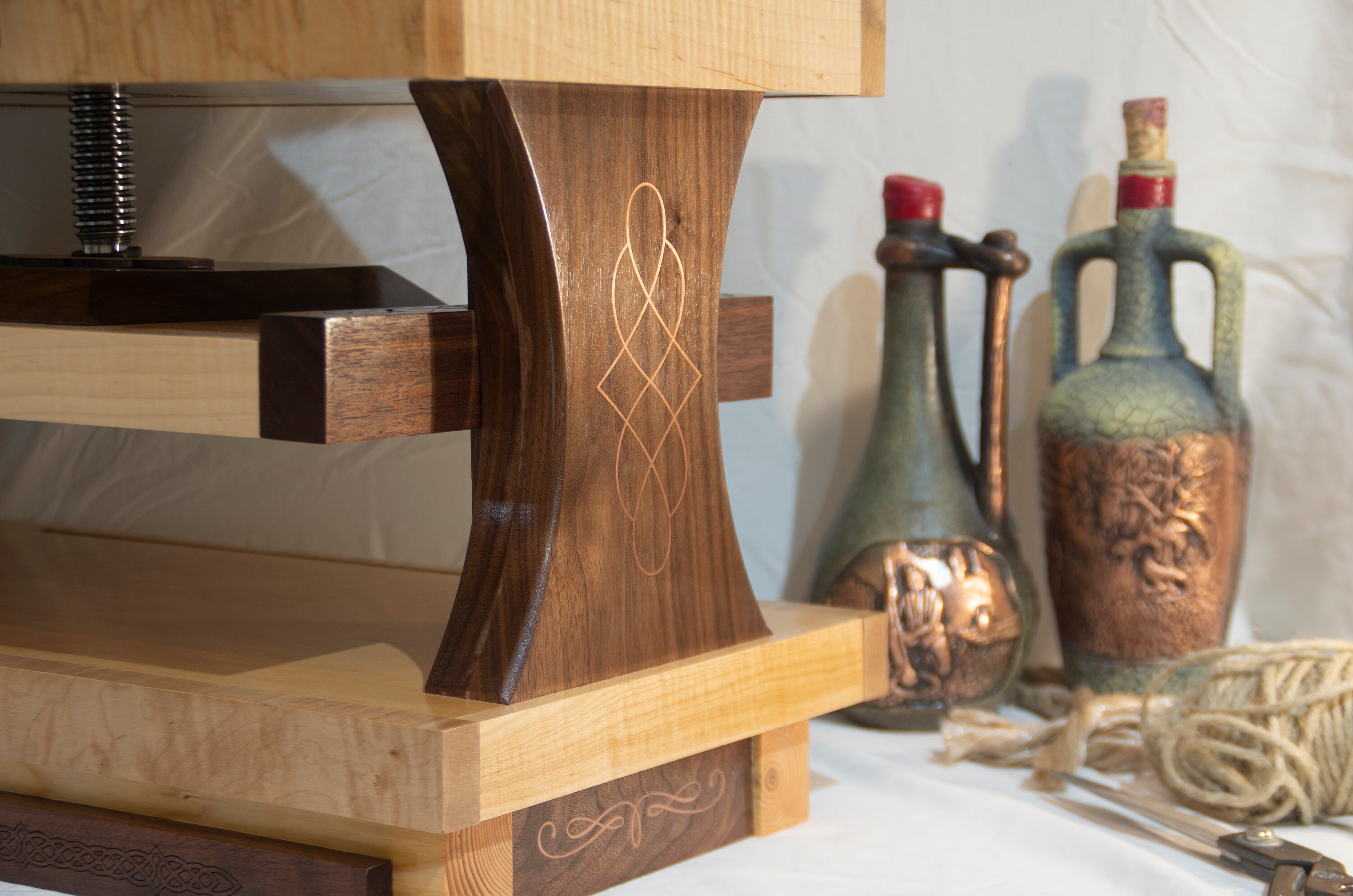 Book Press Sewing Frame Finishing Press Etsy