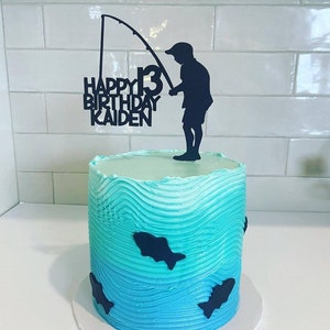 Fishing Rod Cake -  Canada