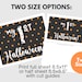 First Halloween Printable Sign - Etsy