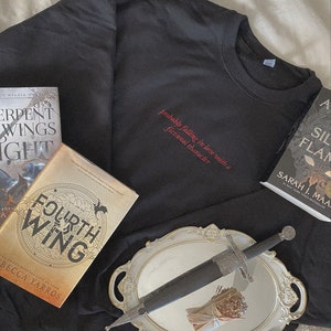 Waarschijnlijk verliefd worden op een fictief personage Crew | Boekenstok | leesbare merchandise