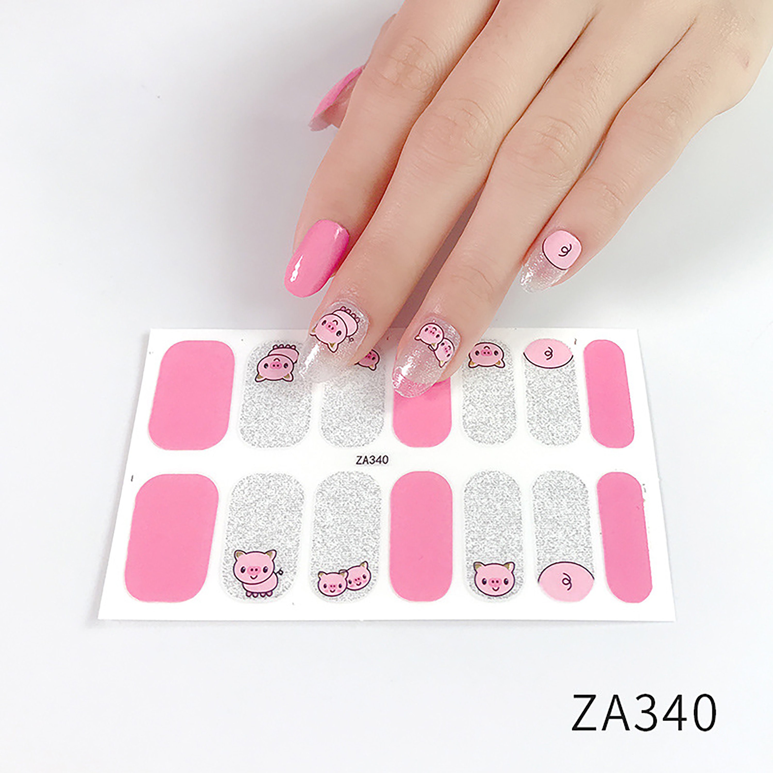 Nail Art Supply Gel Nail Strips Nail Sticker Nail Wraps nail Etsy