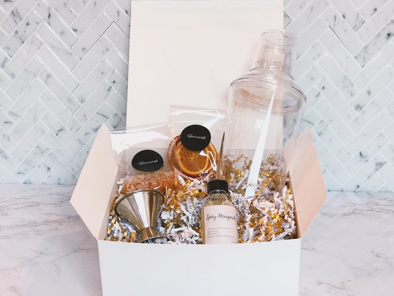 Spicy Margarita Kit Cocktail Box Etsy