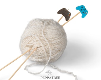 Game Remote Knitting Needle Stoppers Silicone | Playstation Remote Control | Stitch stoppers | Silicone | AU | 2 pack