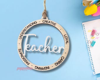 Enfeite memorial personalizado: lembrança de tília gravada
