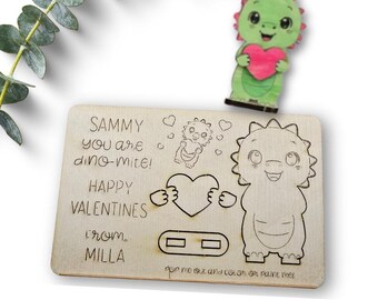 You are Dino-Mite Pop-Out Valentines Card - Personalised