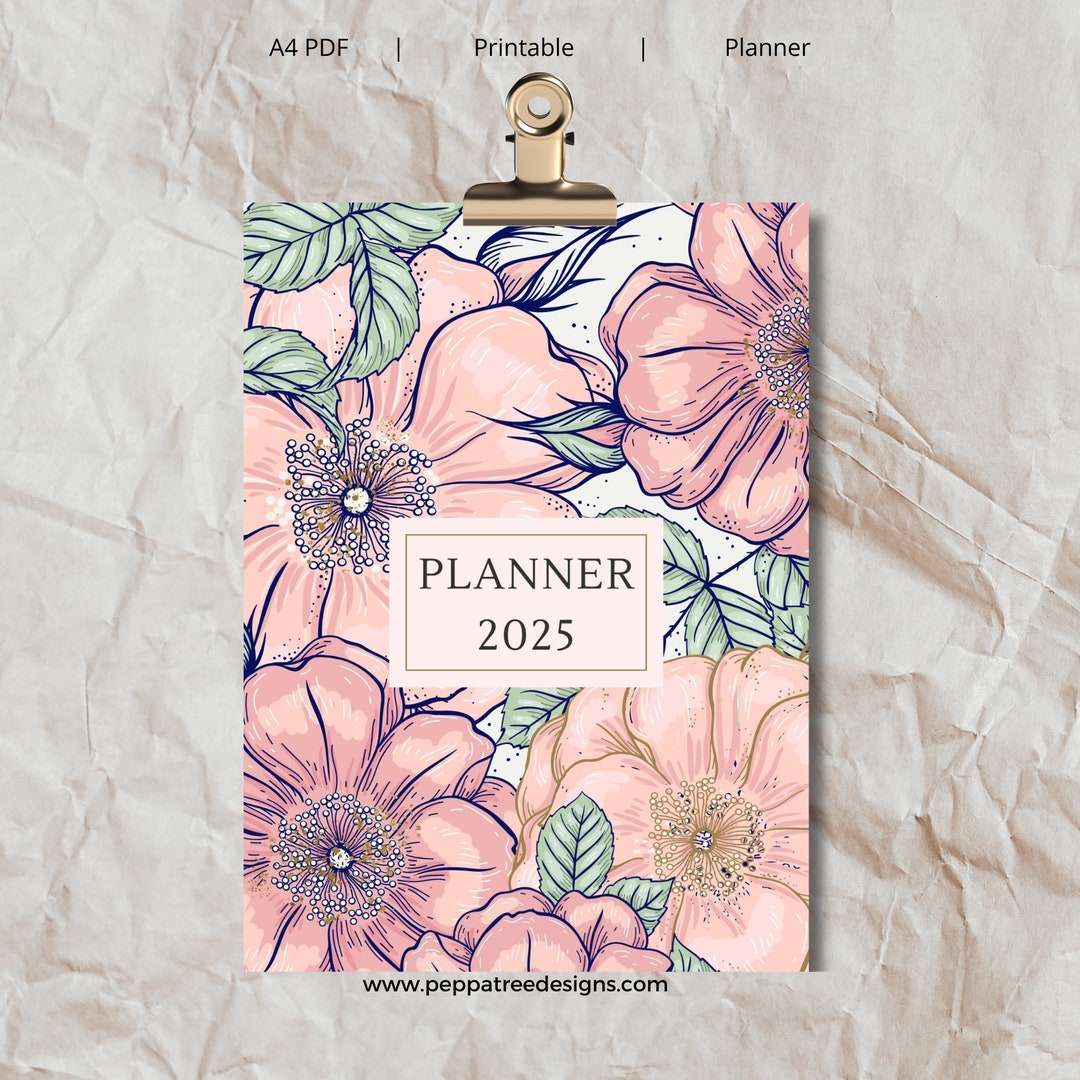 2025 Personal Printable Planner | Instant Downloadable Pdf | Journal ...