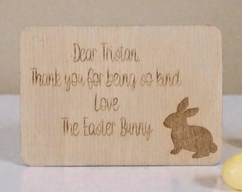 Easter - Bunny Letter Mini Sign | Keepsake Easter Decor