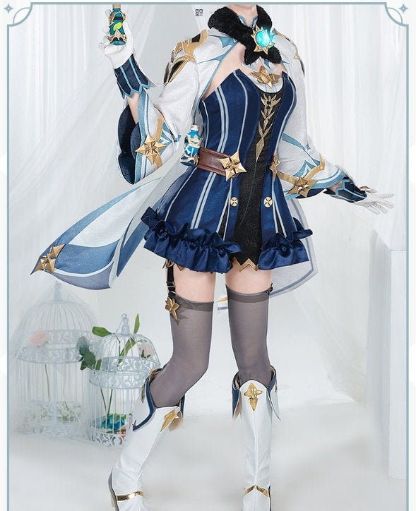 Best Quality Sucrose Genshin Impact Cosplay Costume Full Set Etsy
