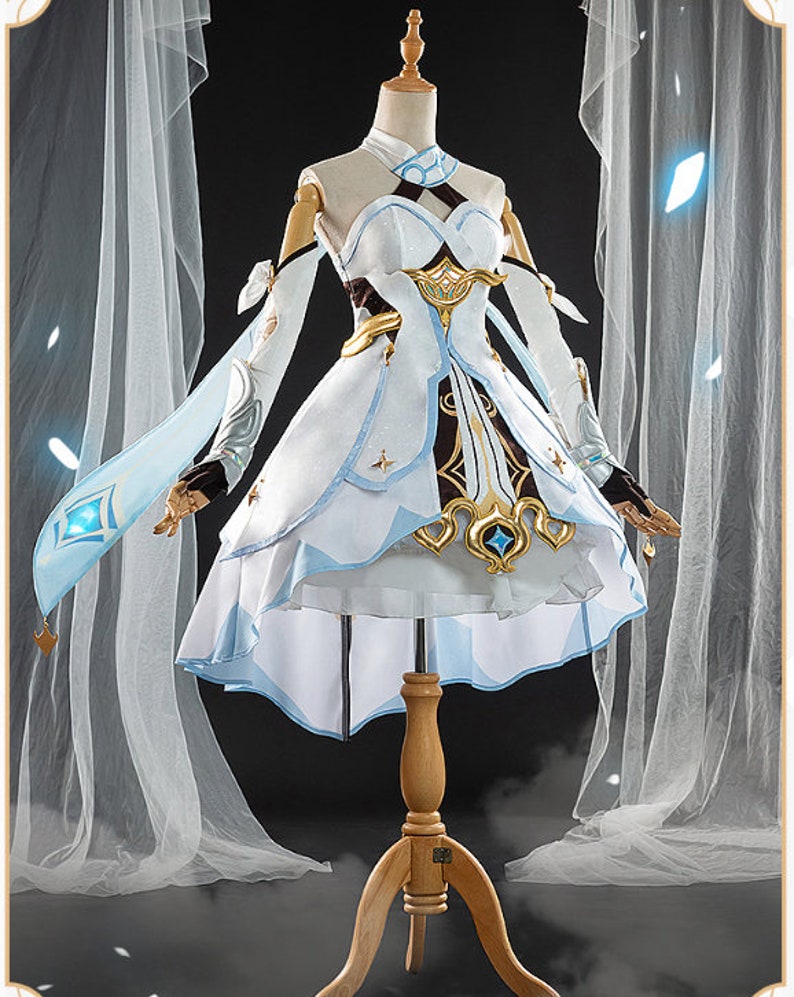 Best Quality Lumine Genshin Impact Cosplay Costume Full Set | Etsy