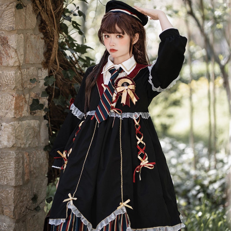 Harry Potter Hogwart Uniform Lolita Version Pronto per la spedizione -   Italia