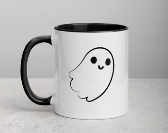 Cute Spooky Mug, Ghost coffee cup, Spooky Season, Fall Lover mug, Halloween Party cup, Fall Graphic coffee mug