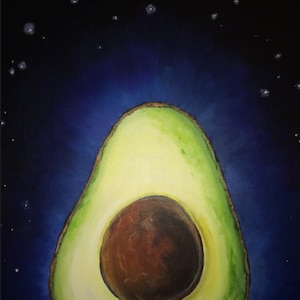 Downloadable Image - Space Avocado