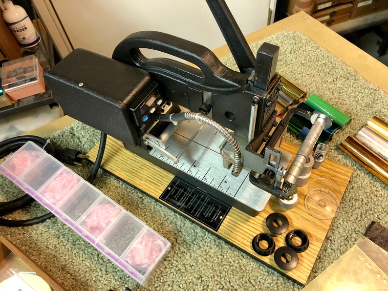 Kingsley Hot Stamping Machine complete Kit Model M101digital