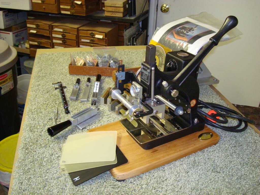 Kingsley Hot Stamping Machine model M101Analog refurbished Etsy