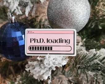 Ph.D Loading Sticker