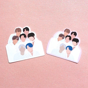 BTS Sticker (Black Swan Version)