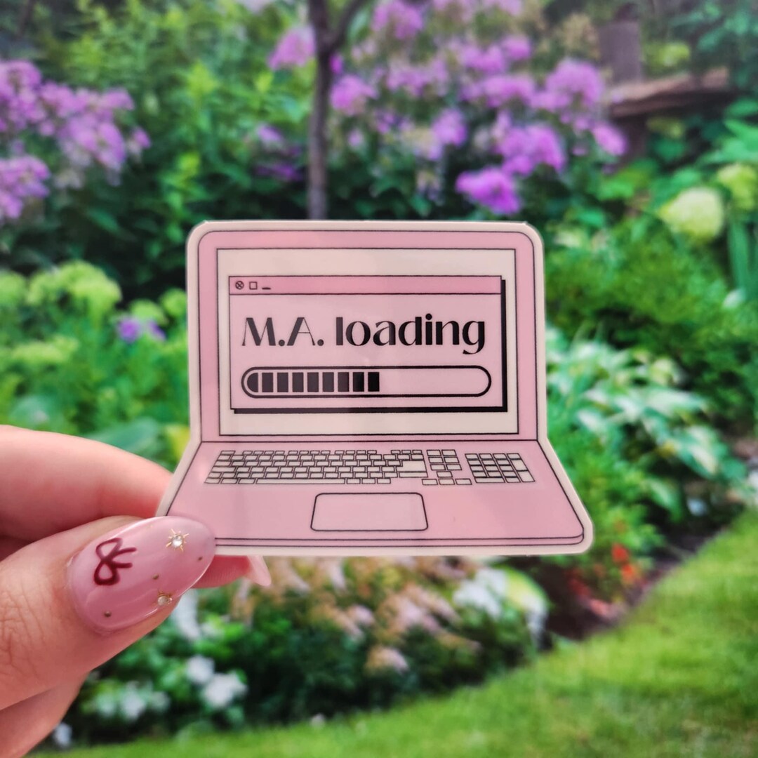 Loading Sticker Computer M.A. Loading Laptop Sticker - Etsy