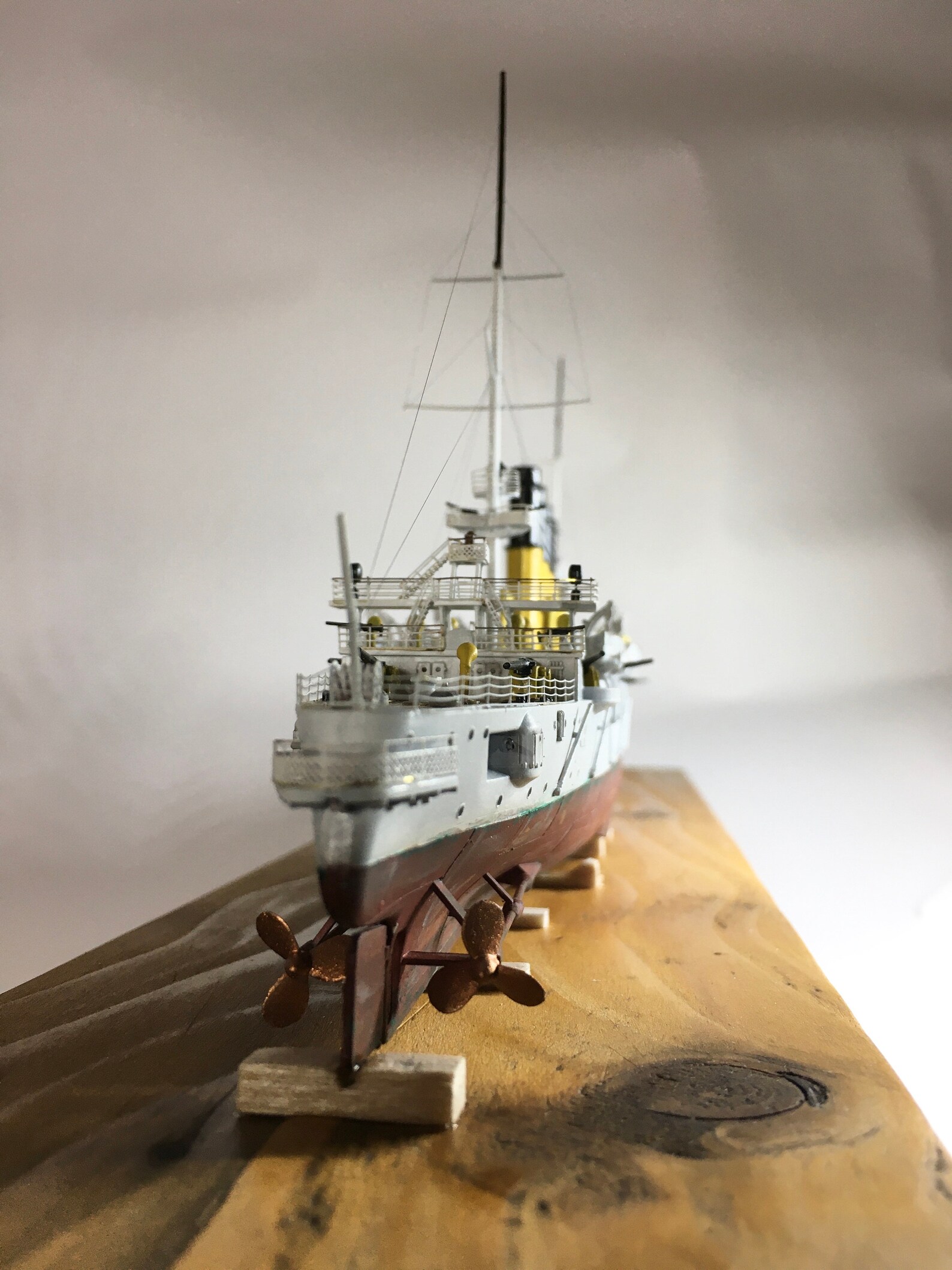 Russian Cruiser Varyag 1899 Prewar Armoured Cruiser Model Etsy