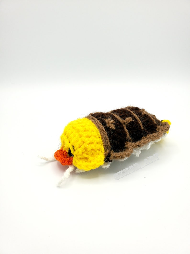 Crochet Rubber Ducky Isopod Display Plush Etsy Singapore