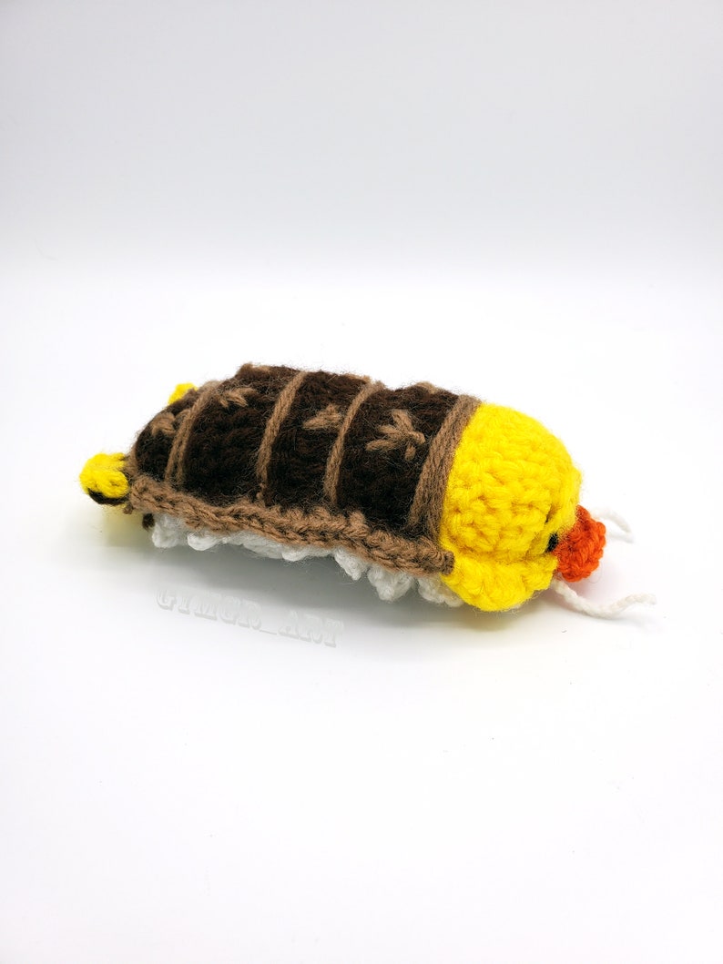 Crochet Rubber Ducky Isopod Display Plush Etsy Singapore