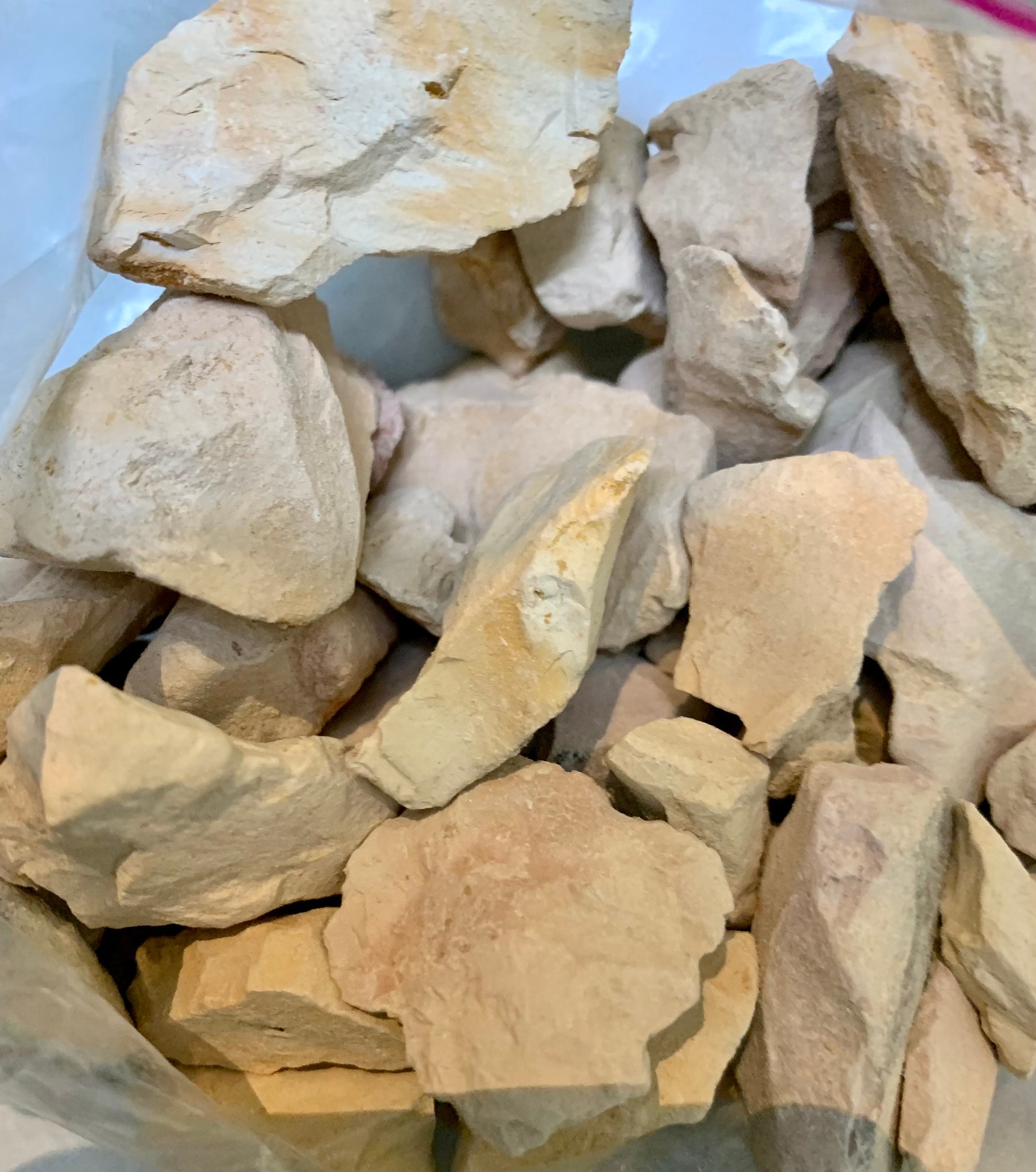 CRUMBS & POWDER Kaolin / Edible clay / Kalaba / Marble Chalk / Etsy