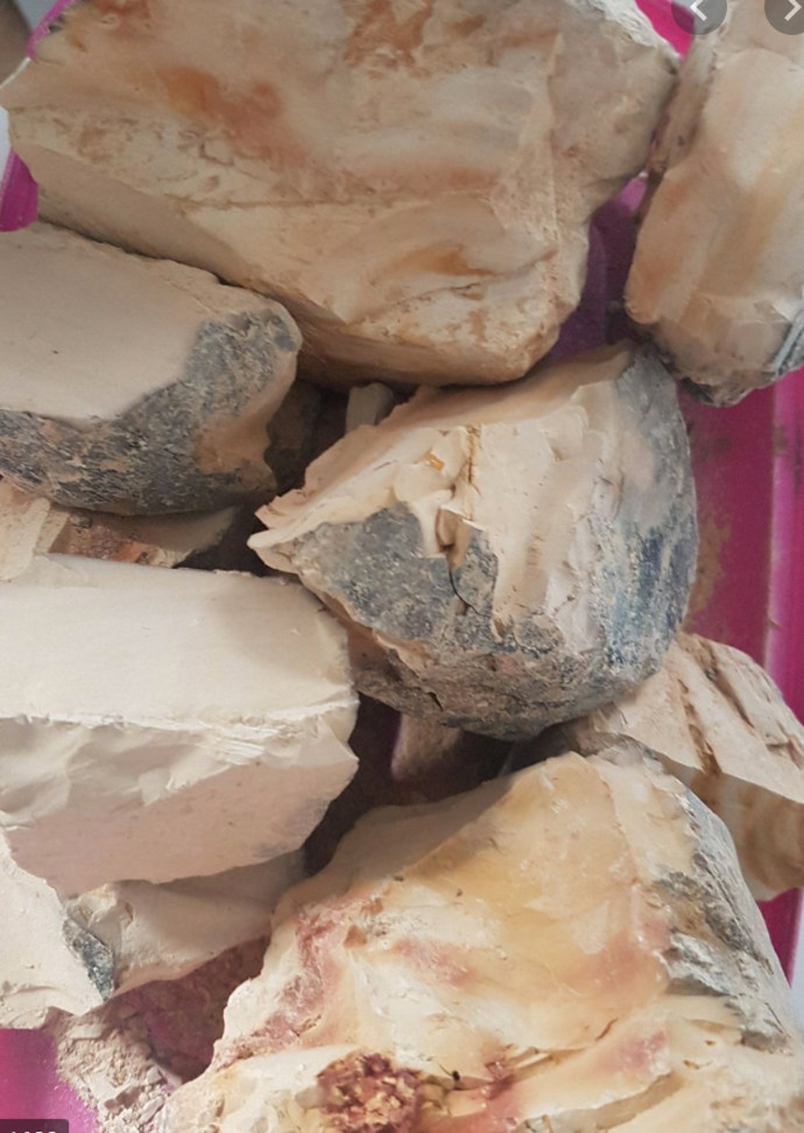 Kaolin / Edible clay / Kalaba / Marble Chalk / Calabash chalk Etsy