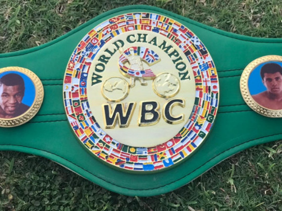 New Mini WBC Boxing Championship Belt Replica Adult Size High Etsy