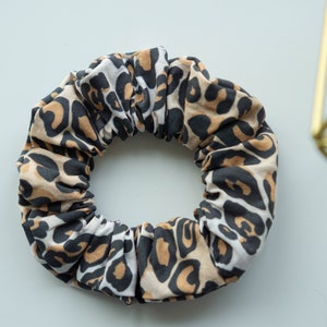 Cheetah Scrunchie