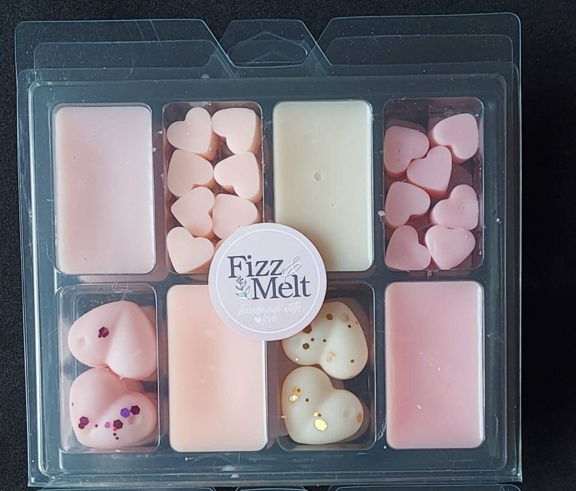 Wax melt sample boxes in a variety of scents Etsy