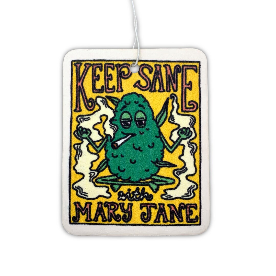 Keep Sane Air Freshener Etsy