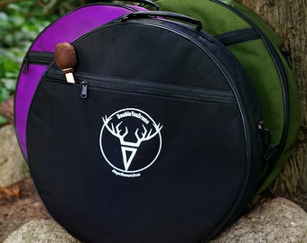 Drum bag for 41 cm 16 inch color black bendir, tar, shaman drum, frame drum, hand drum, water resistant cover