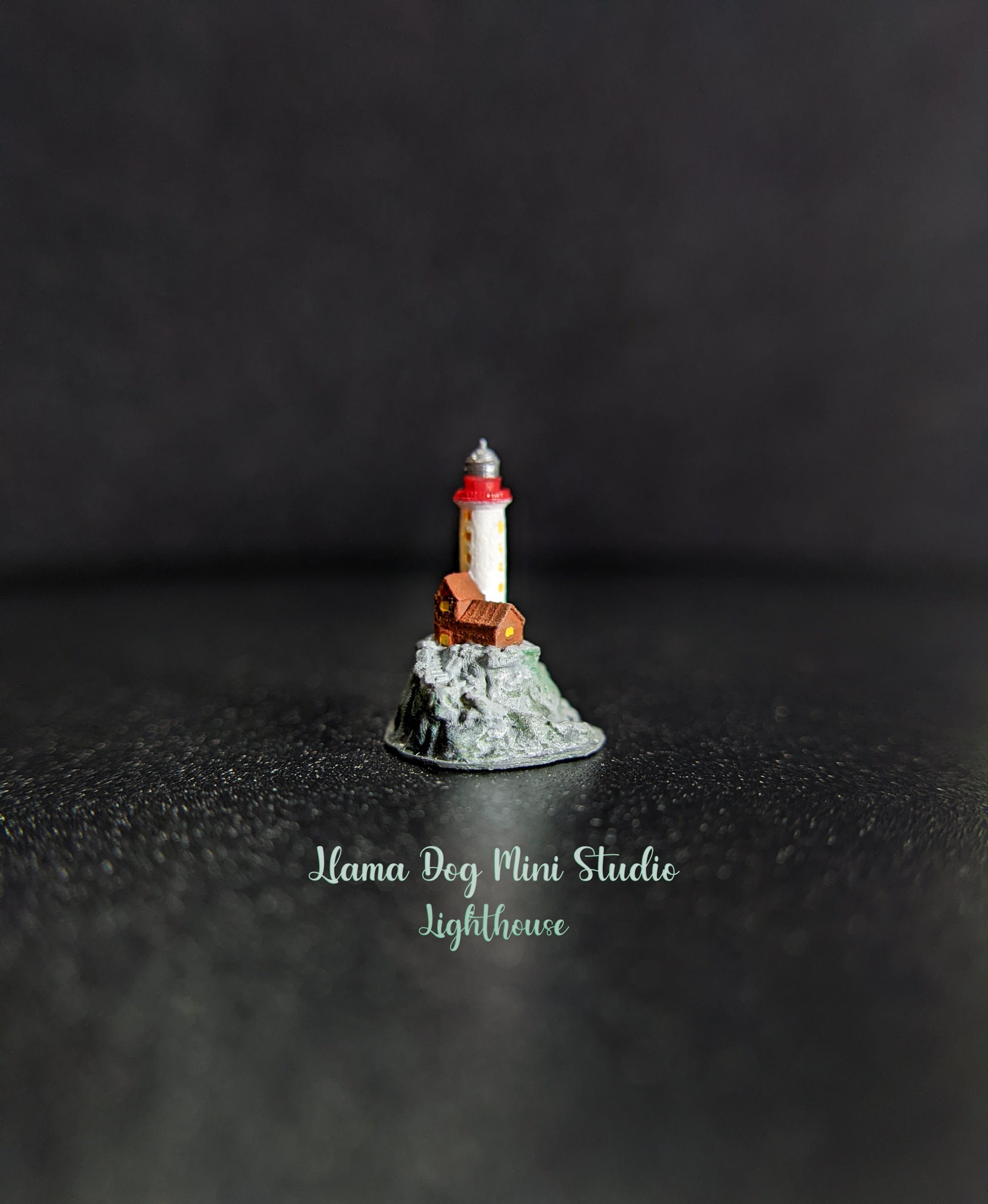 Lighthouse Mini Merch Lighthouse Miniature (15mm Long - 9/16
