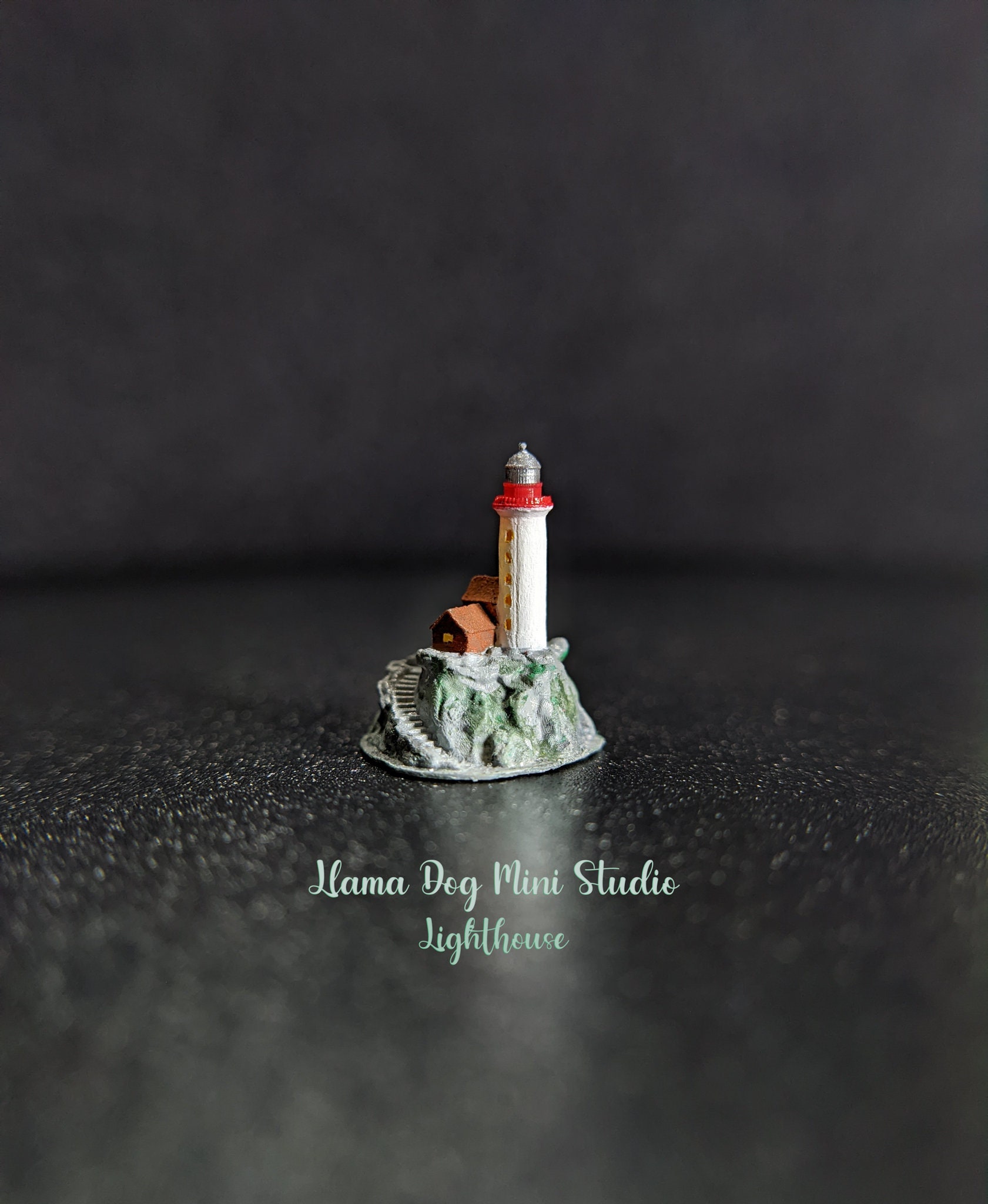 Lighthouse Mini Merch Lighthouse Miniature (15mm Long - 9/16