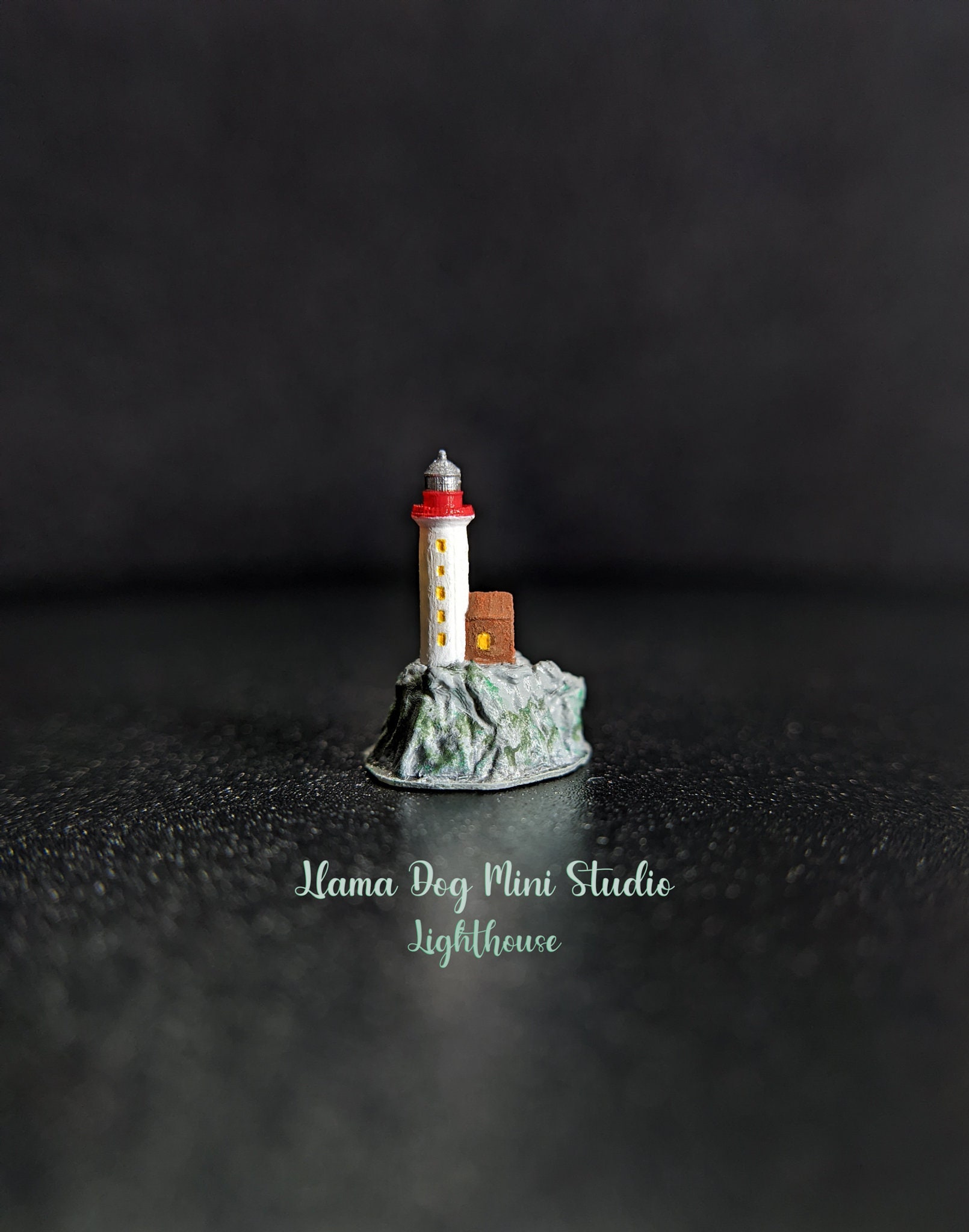 Lighthouse Mini Merch Lighthouse Miniature (15mm Long - 9/16