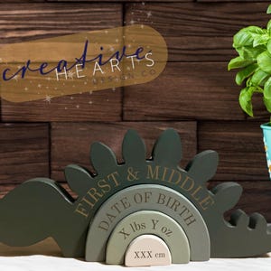 Dino Stacker | Nursery Decor