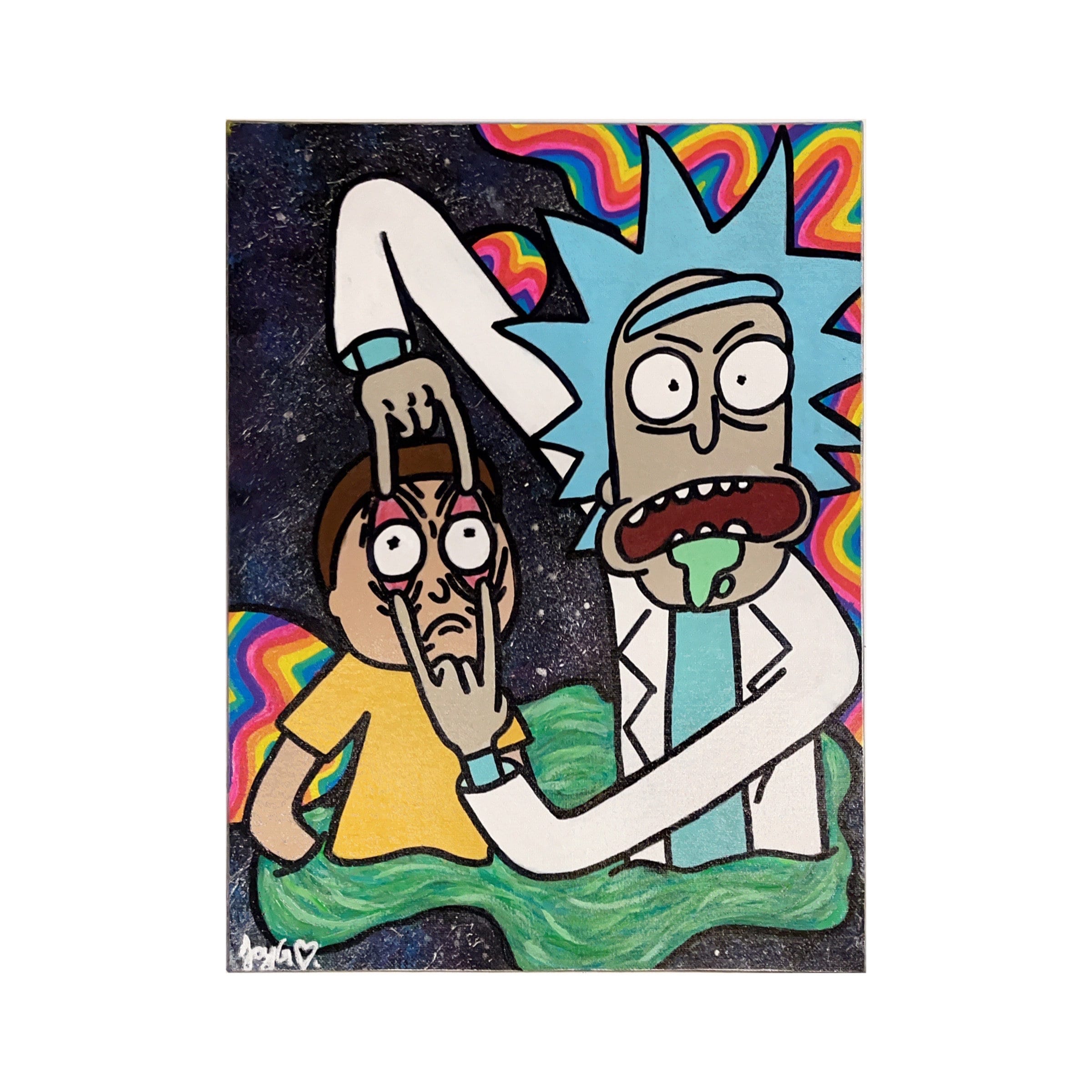 trippy rick and morty live wallpaper｜TikTok Search