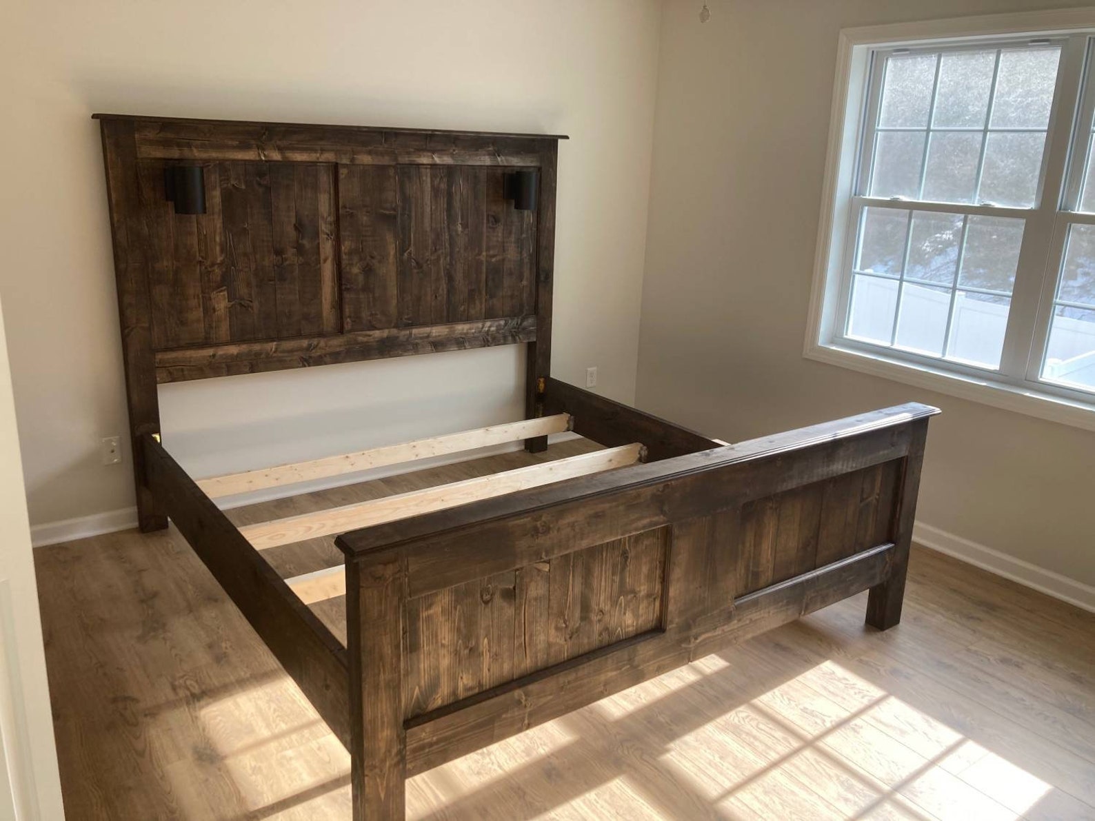 King Size Bed Frame Etsy