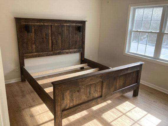 Etsy king 2024 bed frame