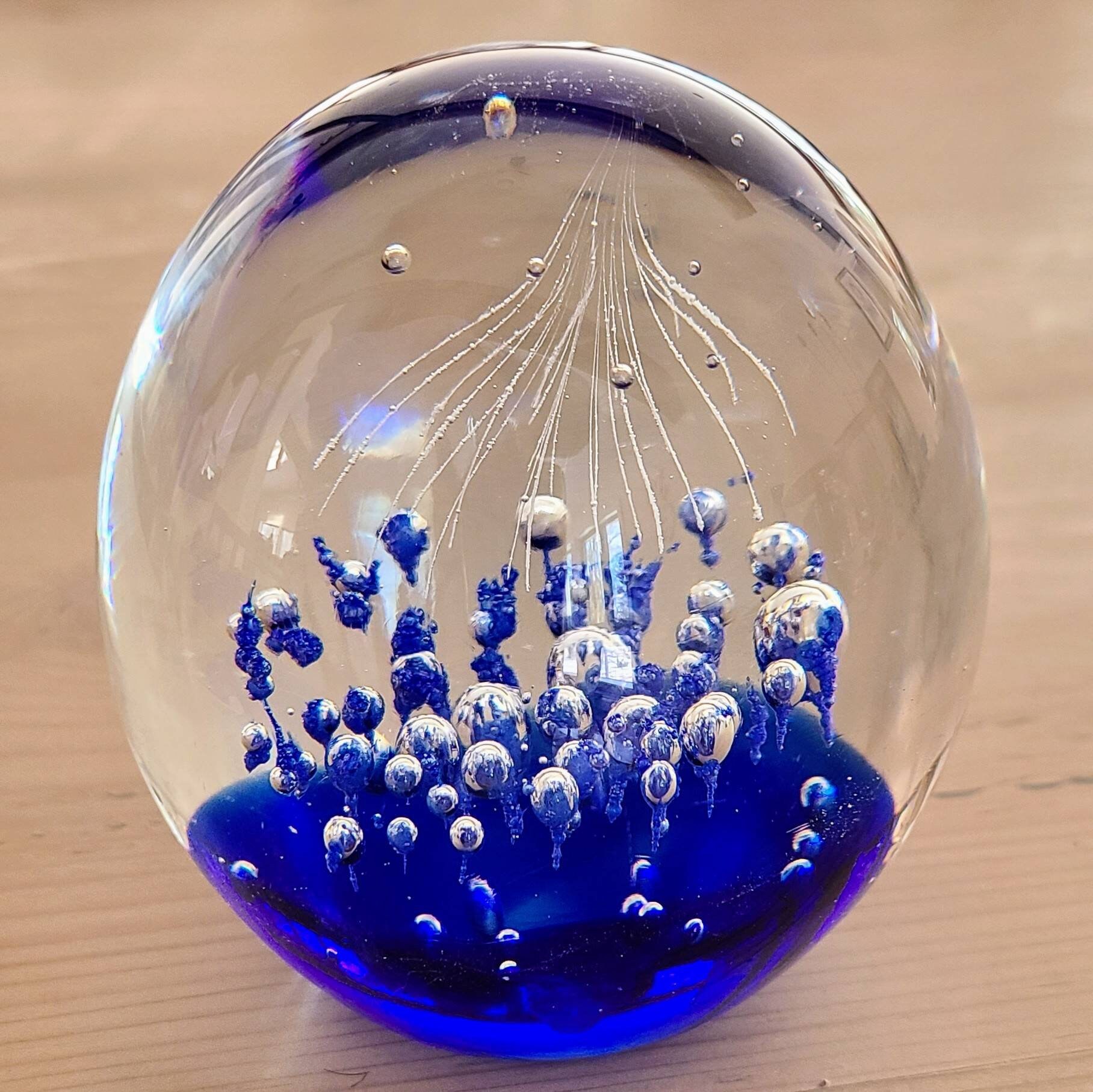 Paperweights glass art Paperweight desk art Home & Living Office etna