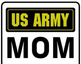 US Army Mom Parking Sign Aluminum .040