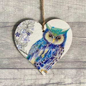 Owl Decoration, Owl Gifts for Friend, Birthday Gift for Owl Lover, Cottagecore Gifts for Her, Owl Ornament for Mum, Rustic Decor for Sister